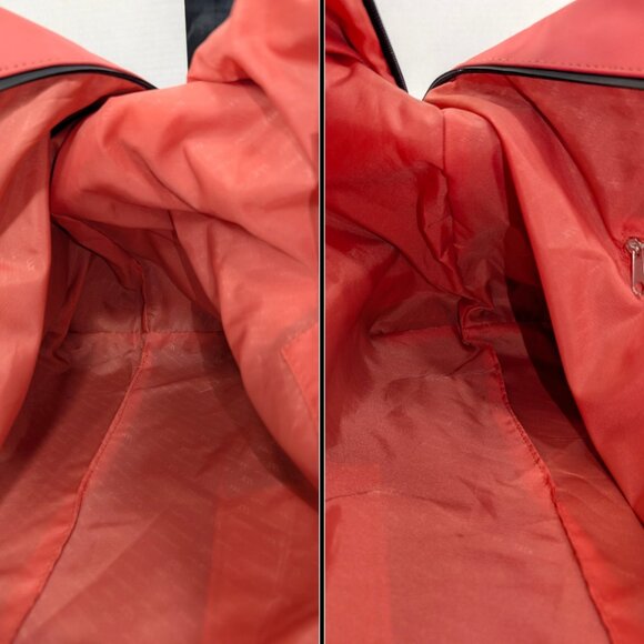 WanderX NWT Pink Coral Large Nylon Spinner Travel Duffel Bag - Picture 7 of 8